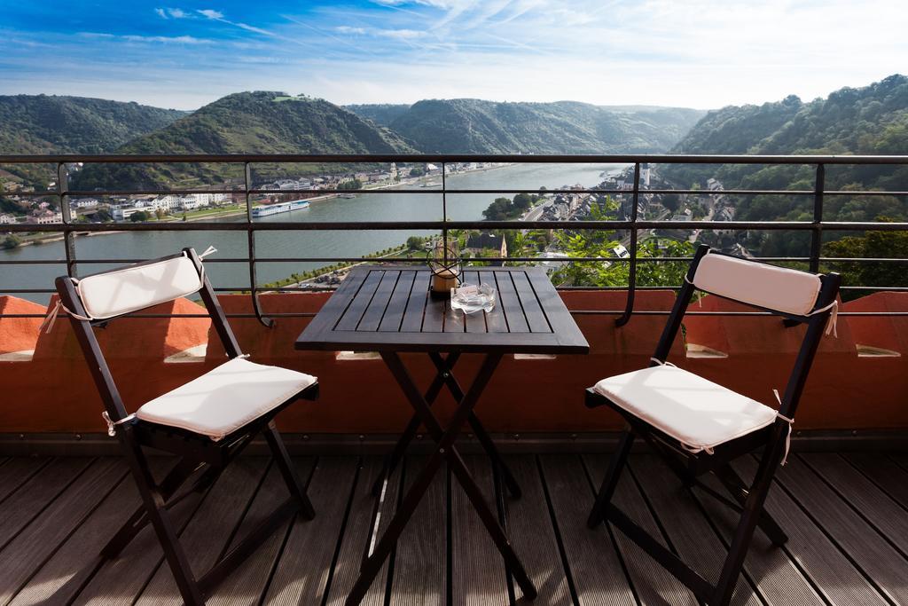 Hotel Schloss Rheinfels Sankt Goar Bagian luar foto