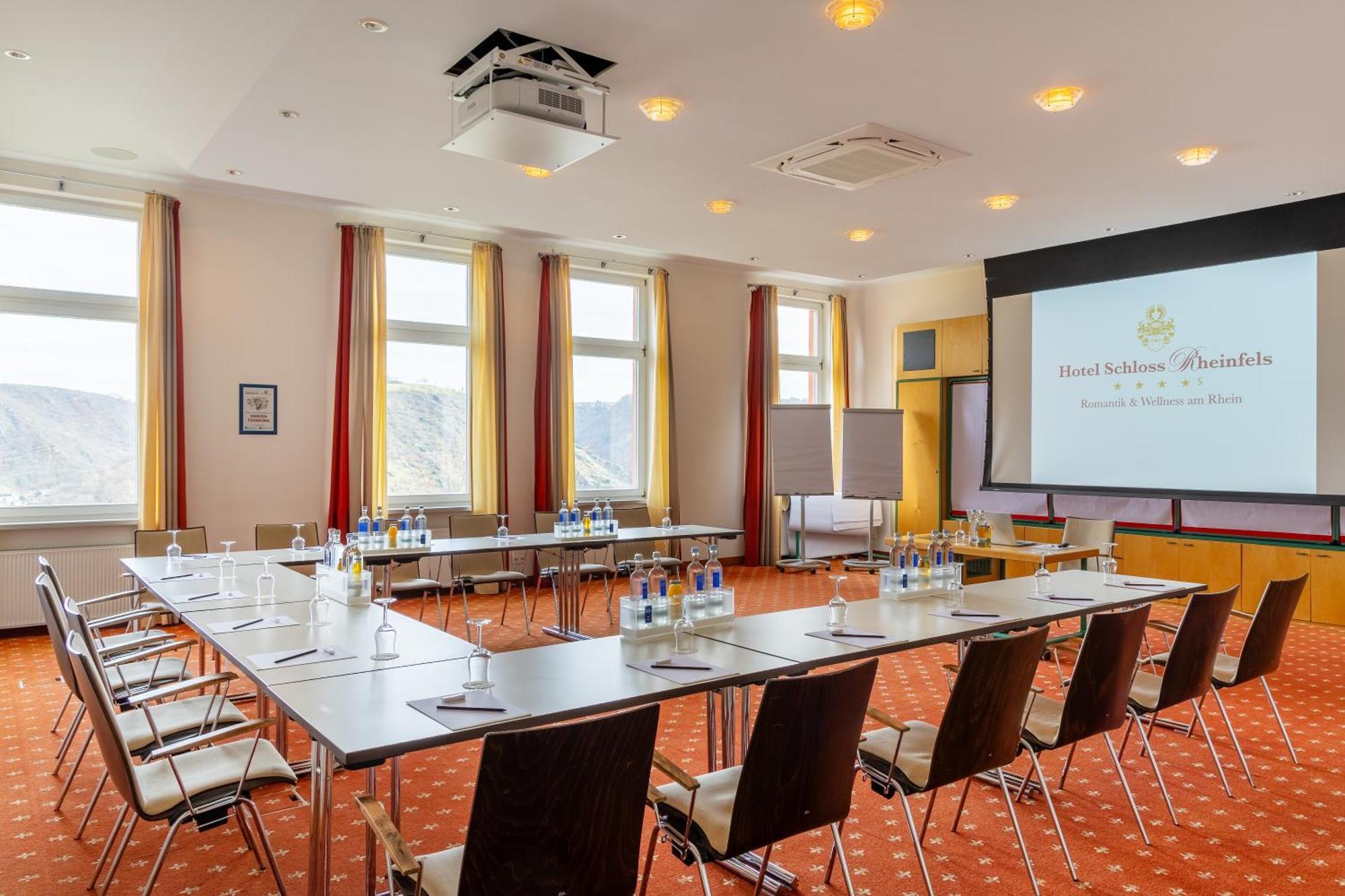 Hotel Schloss Rheinfels Sankt Goar Bagian luar foto