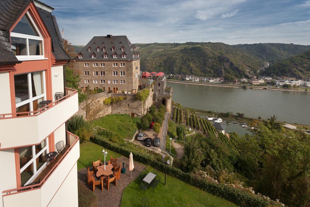 Hotel Schloss Rheinfels Sankt Goar Bagian luar foto